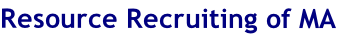 Resource Recruiting of MA